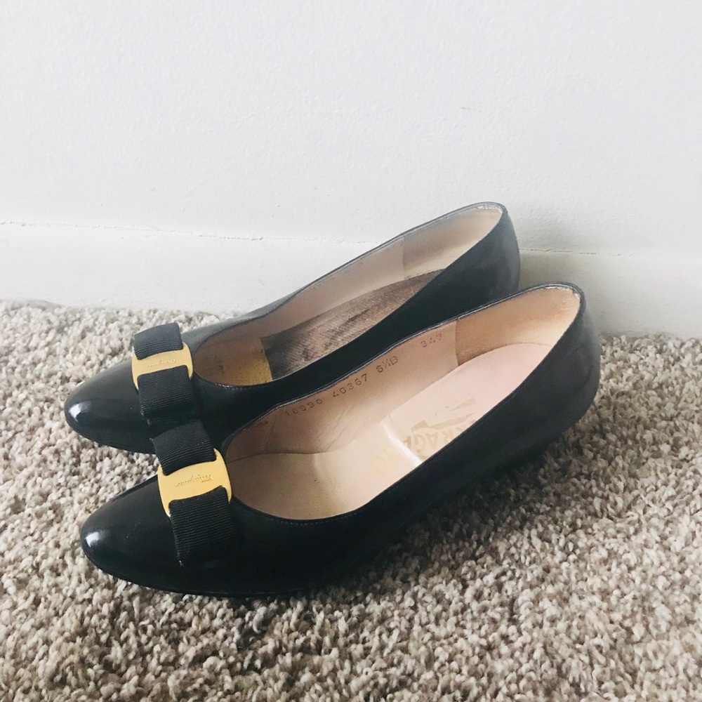 Salvatore Ferragamo VARA BOW PUMP SHOE size - Picture 4 of 8